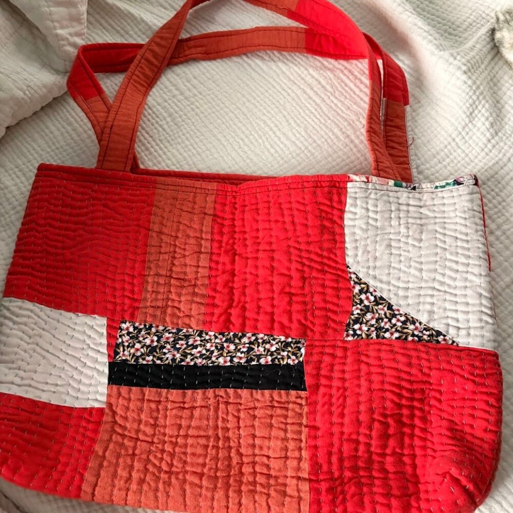 Handmade Quilted Tote
